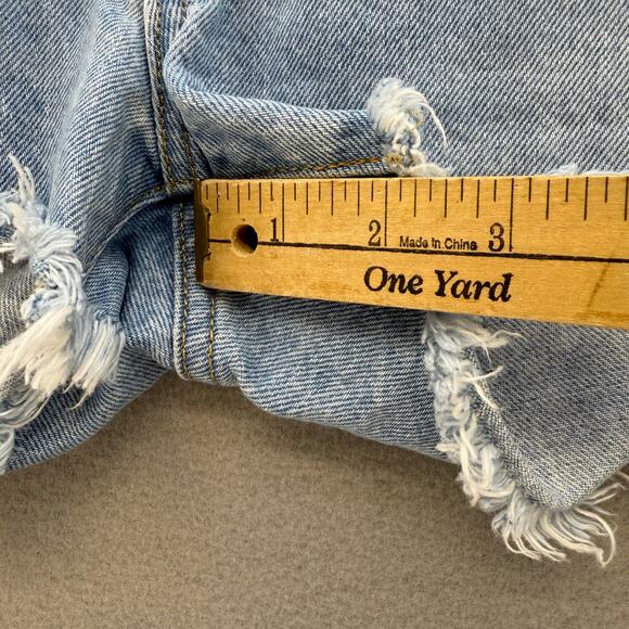 Levi's 501XX Shorts Women's 27 (4) Light Blue 2.5" Short Button Fly 80s Summer - Picture 11 of 13